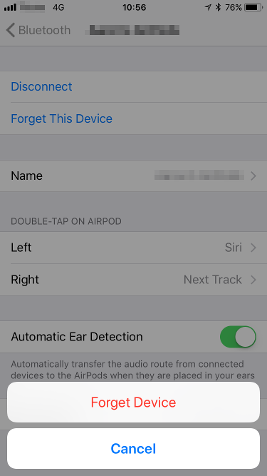 Getting Separate AirPod Left/Right Tap Controls Working in iOS 11 Beta